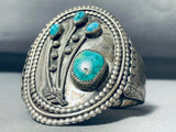 Museum Vintage Native American Navajo Royston Turquoise Sterling Silver Bracelet-Nativo Arts
