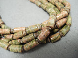 Native American Important Vintage Santo Domingo Turquoise Heishi Necklace-Nativo Arts