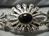 Astounding Vintage Navajo Sterling Silver Native American Bracelet-Nativo Arts