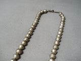 Opulent Vintage Native American Navajo Turquoise Sterling Silver Squash Blossom Necklace-Nativo Arts