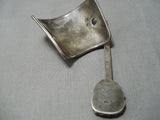 One Of Best Vintage Native American Navajo Orvil Jack Sterling Silver Hair Clip Barrette-Nativo Arts