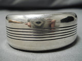 Important Vintage Navajo Dan Jackson Sterling Silver Native American Bracelet-Nativo Arts