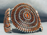 Best Needle Coral Native American Sterling Silver Bracelet-Nativo Arts