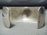 Henry Nez Vintage Native American Navajo Sterling Silver Horses Bracelet-Nativo Arts