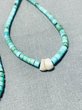 Superb Vintage Native American Navajo Royston Turquoise Shell Naja Earrings-Nativo Arts
