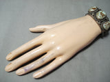 Quality Vintage Native American Navajo Royston Turquoise Sterling Silver Bracelet Old-Nativo Arts