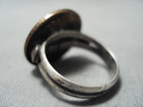 1903 Navajo Indian Head Penny Sterling Silver Ring Native American-Nativo Arts