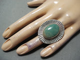 Wonderful San Felipe Royston Turquoise Sterling Silver Ring-Nativo Arts
