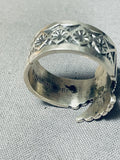 Precise Detailed Vintage Native American Navajo Sterling Silver Bird Ring-Nativo Arts