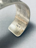 Elevated Detail Vintage Native American Navajo Eagle Sterling Silver Hand Carved Bracelet-Nativo Arts