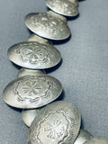 One Of The Most Unique Vintage Native American Navajo Sterling Silver Bead Necklace-Nativo Arts