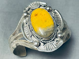 Gery Ramone Sturdy Domed Honeybee Jasper Sterling Silver Bracelet-Nativo Arts