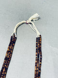 Native American Traditional Longer Vintage Santo Domingo Heishi Necklace-Nativo Arts