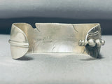 The Most Unique Vintage Native American Navajo Ben Begaye Turquoise Sterling Silver Bracelet-Nativo Arts