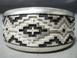 Authentic Dan Jackson Navajo Sterling Silver Bracelet Native American-Nativo Arts