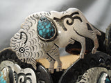 Important Vintage Hopi Native American Turquoise Sterling Silver Concho Belt-Nativo Arts