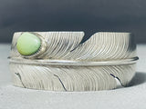 Detailed Important Vintage Native American Navajo Ben Begaye Turquoise Sterling Silver Bracelet-Nativo Arts
