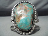 One Of The Best Vintage Native American Navajo Royston Turquoise Sterling Silver Bracelet-Nativo Arts