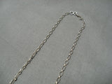Amazing Vintage Navajo Sterling Silver Native American Necklace-Nativo Arts