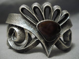 Important Native American Navajo Aaron Anderson Light Opal Sterling Silver Bracelet-Nativo Arts