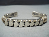 Authentic Vintage Native American Navajo Orville Tsinnie 14k Gold Sterling Silver Bracelet-Nativo Arts
