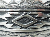 Authentic Vintage Native American Navajo Thomas Singer Sterling Silver Bracelet-Nativo Arts