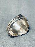 One Of The Most Unique Vintage Native American Navajo Hose Sterling Silver Ring-Nativo Arts