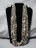 Stunning Rethema Tsosie Native American Turquoise Necklace Old-Nativo Arts