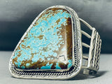 Best Jo Tso Native American Navajo #8 Turquoise Sterling Silver Bracelet-Nativo Arts