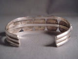 Chunks Of Turquoise Vintage Navajo Native American Jewelry Silver Bracelet Old-Nativo Arts