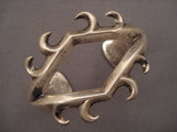 Collection Of Native American Jewelry Silver Thorns Vintage Navajo Native American Jewelry Silver Bracelet Old-Nativo Arts