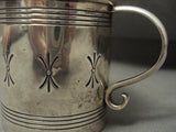 Completely Handmade Museum Quality Vintage Navajo Sterling Native American Jewelry Silver Native American Jewelry Silver Cup-Nativo Arts