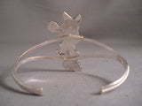 Completely Handmade Zuni Coral Shell Mouse Native American Jewelry Silver Minnie Bracelet-Nativo Arts
