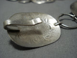 Concho Belt For Jeans!! Vintage Native American Jewelry Navajo Sterling Silver Old Jewelry-Nativo Arts