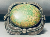 One Of The Best Vintage Native American Navajo Royston Turquoise Sterling Silver Bracelet-Nativo Arts