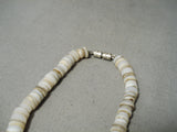 Native American Intricate!! Vintage Santo Domingo Turquoise Jade Sterling Silver Necklace-Nativo Arts
