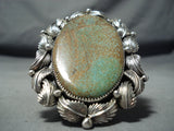 Tremendous San Felipe 8 Turquoise Sterling Silver Huge Ring-Nativo Arts