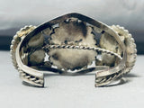 The Best Phil Long Vintage Native American Navajo Turquoise Sterling Silver Bracelet Old-Nativo Arts