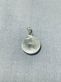 Sweet Vintage Native American Navajo Kingman Turquoise Sterling Silver Pendant-Nativo Arts