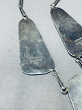 Al Boyd Vintage Native American Navajo Royston Turquoise Sterling Silver Necklace-Nativo Arts