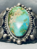 Russ And Sam Best Vintage Native American Navajo Royston Turquoise Sterling Silver Bracelet-Nativo Arts