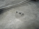 Important Vintage Native American Navajo Victor Moses Begay Turquoise Sterling Silver Pin Old-Nativo Arts