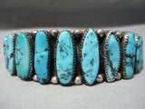 One Of Best Larger Wrist Vintage Native American Navajo Mary Morgan Sterling Silver Bracelet-Nativo Arts