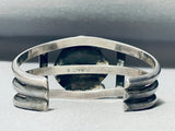 Chapo Family Vintage Native American Navajo Turquoise Sterling Silver Bracelet-Nativo Arts