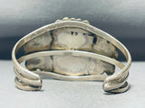 Important Adakai Vintage Native American Navajo Charoite Sterling Silver Bracelet-Nativo Arts
