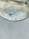 All In The Details Vintage Native American Navajo Hand Carved Basket Sterling Silver Pin-Nativo Arts