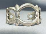 Window Rock Outstanding Vintage Native American Navajo Sterling Silver Bracelet-Nativo Arts