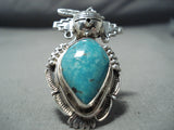 Outstanding Navajo Old Kingman Sterling Silver Kachina Ring Native American-Nativo Arts