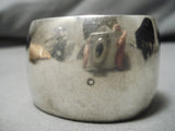 Important Ray Tracey Vintage Sterling Silver Native American Navajo Bracelet-Nativo Arts