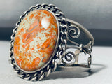 One Of The Most Unique VintageSSouthwest Jasper Sterling Silver Bracelet-Nativo Arts
